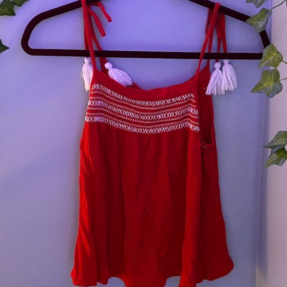 Red 'Ultra Flirt' Tank Top